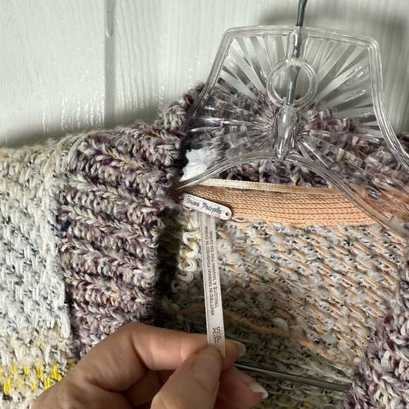 Free People Daydreamer Slouchy Oversized Knit Cozy Cardigan XS - Picture 9 of 9